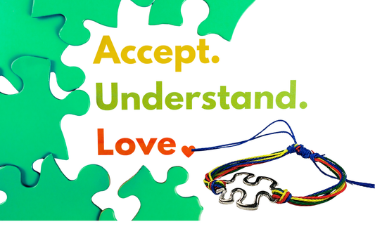 Autism's Puzzle Piece Bracelet