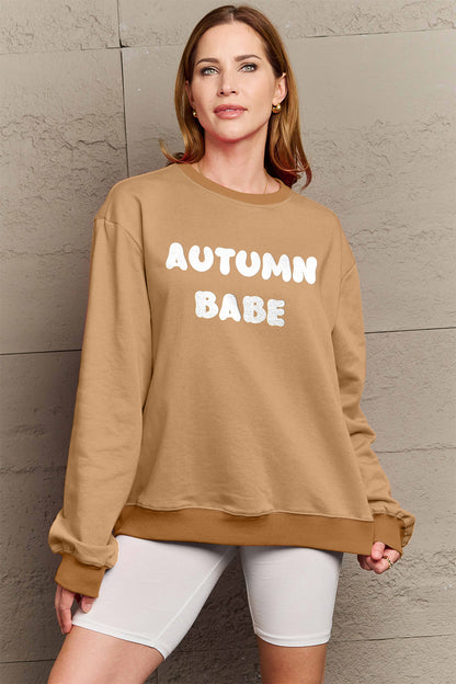 The AUTUMN BABE Sweatshirt