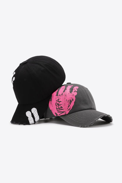 VIBRATE Distressed Baseball Cap