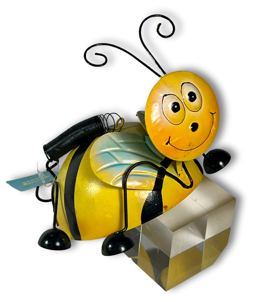 Bouncing Bee Lawn Ornament