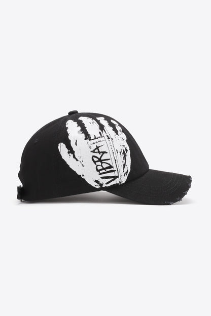 VIBRATE Distressed Baseball Cap