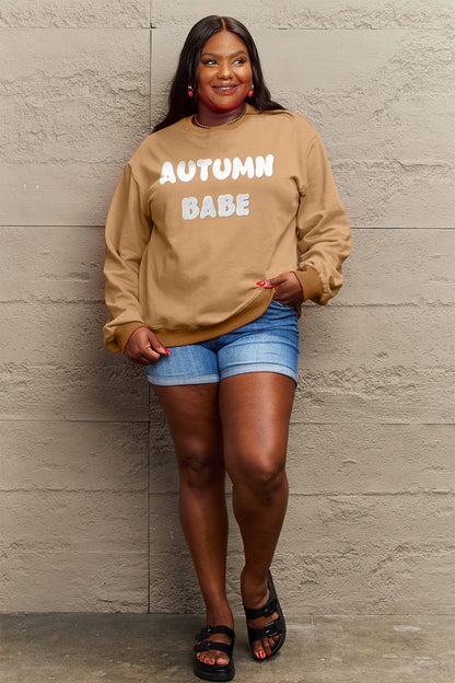 The AUTUMN BABE Sweatshirt