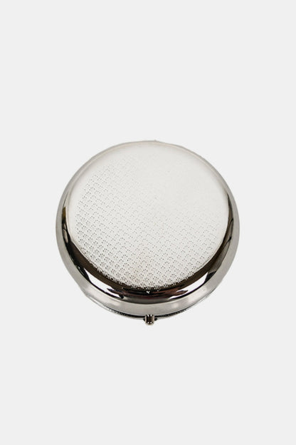 Nicole Lee® Metallic Circular Large Pill Case