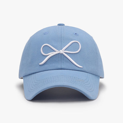 The Embroidered Bow Baseball Cap