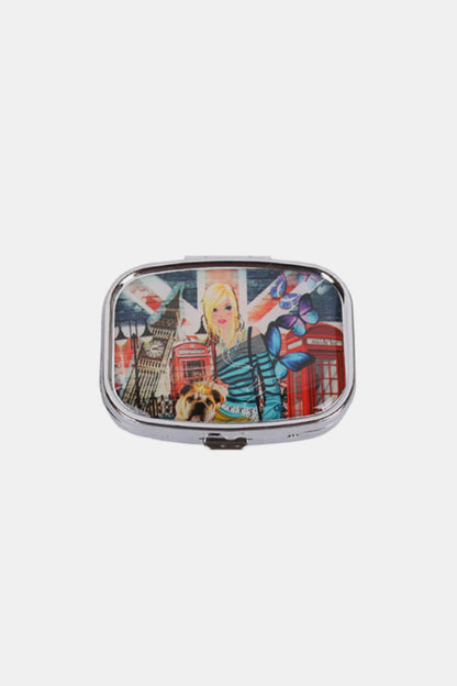 Nicole Lee® Metallic Rectangular Pill Case