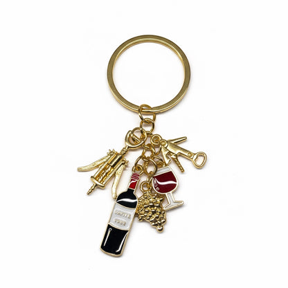 The Wine Connoisseur Keychain