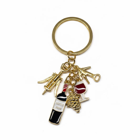 The Wine Connoisseur Keychain