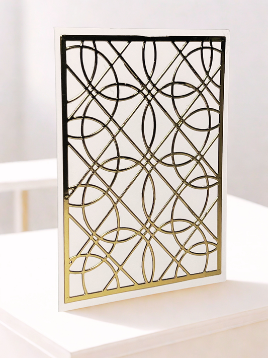 Gilded Glamour Card Set, 5 pcs.