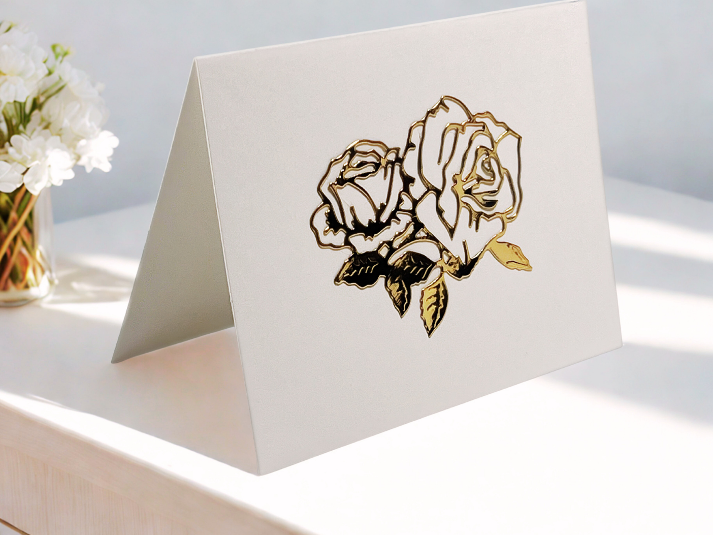Gilded Glamour Card Set, 5 pcs.