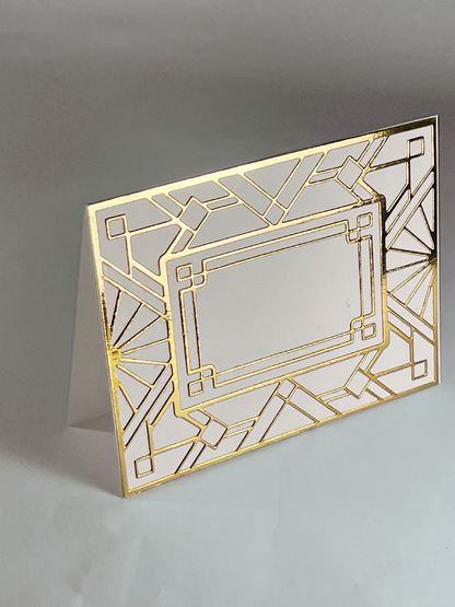 Gilded Glamour Card Set, 5 pcs.