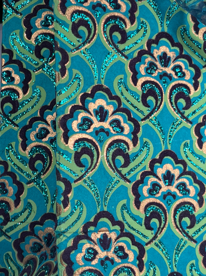 Glamour Green Peacock Gift Bag