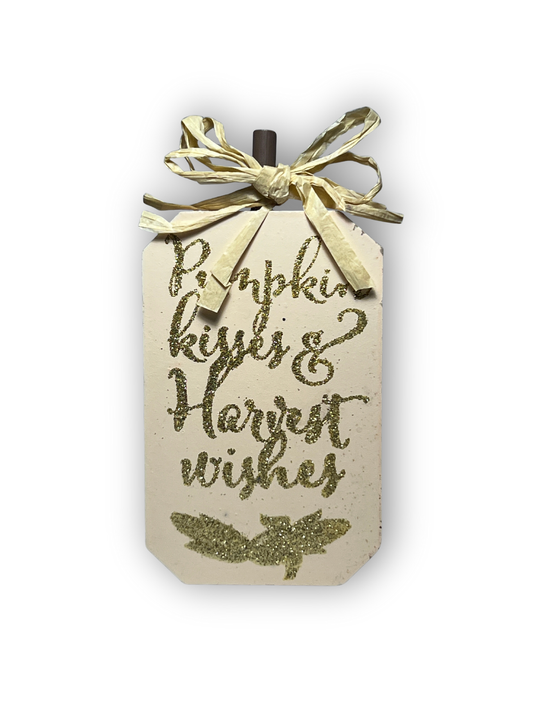 Pumpkin Kisses & Harvest Wishes Decor