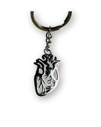 The Anatomical Heart Keychain
