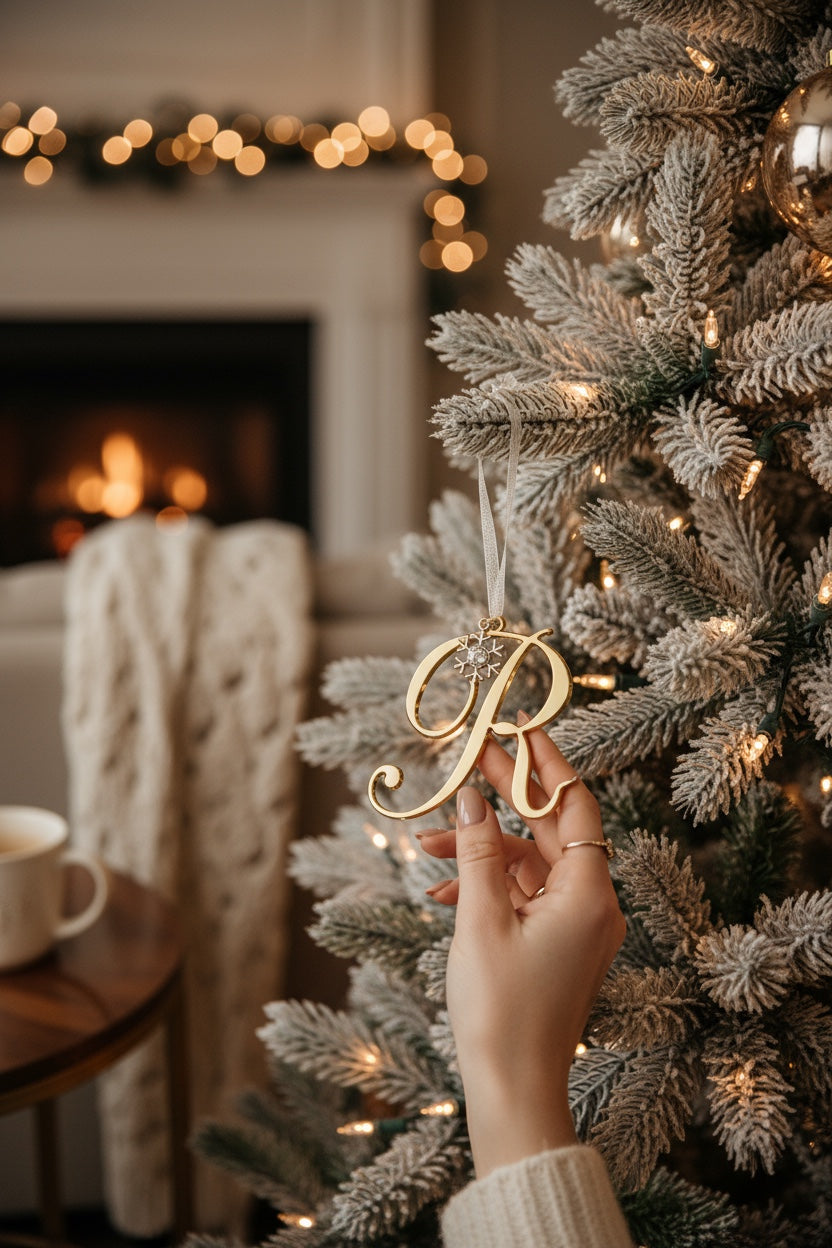 Luxury Letter Ornament