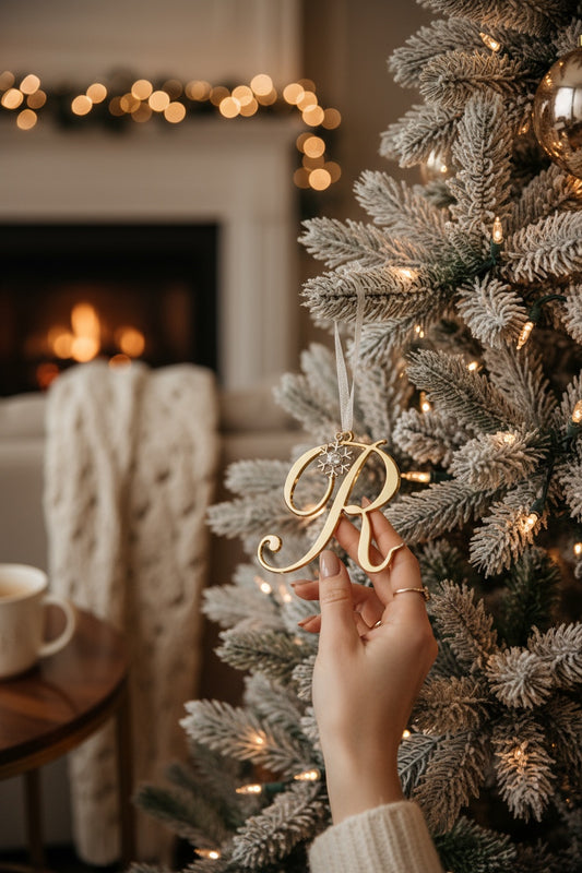 Luxury Letter Ornament