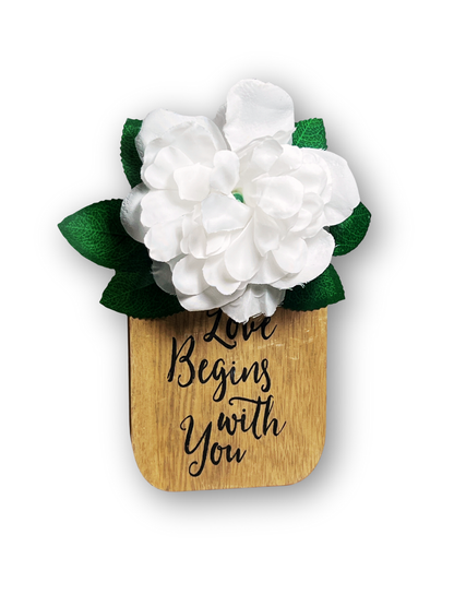 LOVE BEGINS WITH YOU Decor