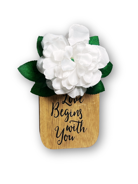 LOVE BEGINS WITH YOU Decor