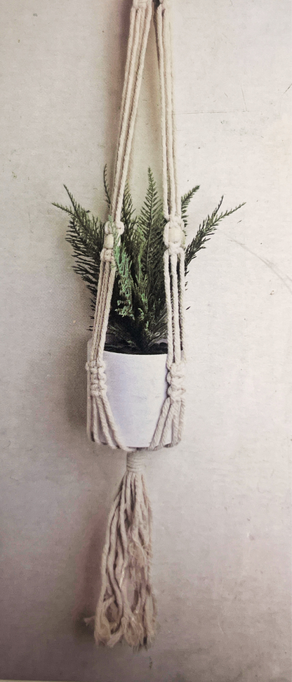 Hanging Macrame Plant Holder