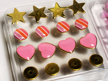 Summer Sizzle Office Pushpin Set