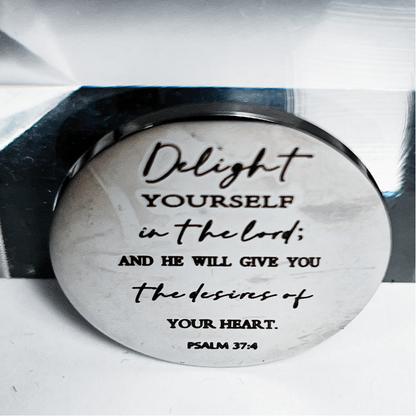 Engraved Pocket Hug with Keychain Holder