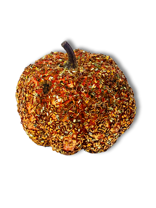Glam & Glitter Pumpkin Decor