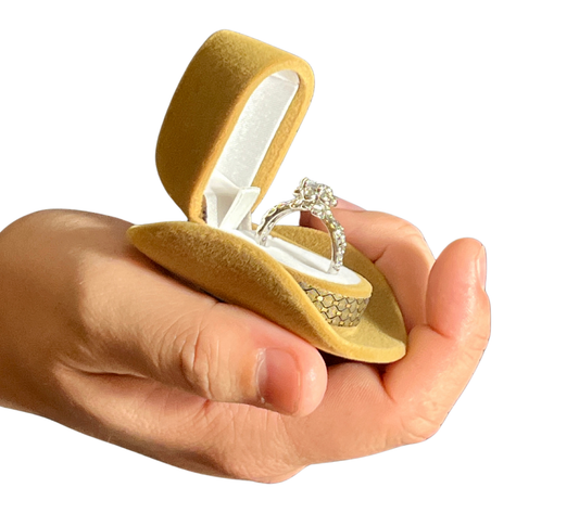 Say Yes! Cowboy Ring Box