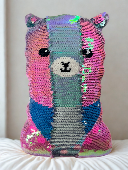 Sequin Colorshift Llama Plushie