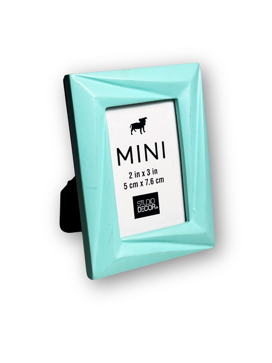 Mini Turquoise Photo Frame