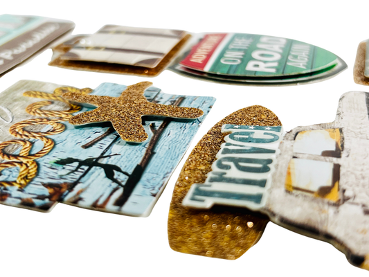 3D Stickers: Travel Edition